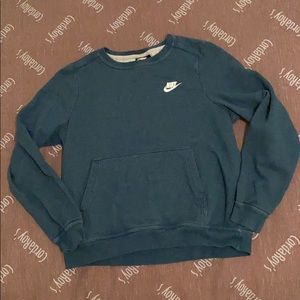 Blue Nike sweater